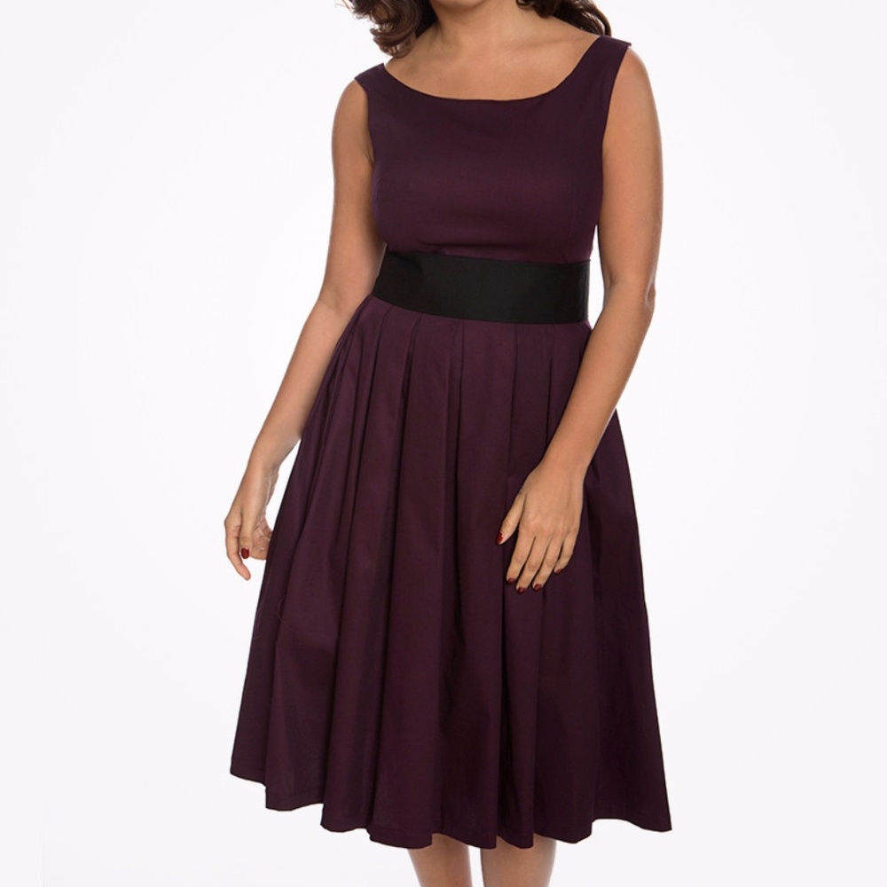Lana 1950s Inspired Occasion Swing Dress